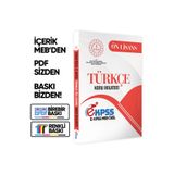 Karakutu Yayınları 2026 MEB Özel EKPSS Önlisans-Ortaöğretim TÜRKÇE Konu Anlatımı Kitabı(A4 Büyük Boyut)BASKI ÜCRETİ