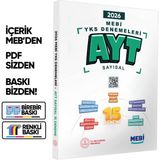 Karakutu Yayınları 2026 Mebi Yks-Ayt Sayısal 15LI Deneme Kitabı Video Çözümlü Renkli Baskı Ücreti