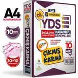 Karakutu Yayınları 2026 YDS İNGİLİZCE ÖSYM Çıkmış Karma Kara Kutu Deneme Paketi 10lu Dijital Cevaplı