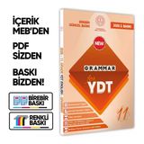 Karakutu Yayınları 2026 Ydt Mebi Ingilizce 11.sınıf Grammar (Dilin Yapısı) Konu Anlatımı Kitabı Baskı Ücreti