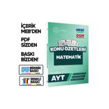 Karakutu Yayınları 2026 YKS-AYT MEBİ-OGM Matematik Pratik Konu Özet Kitabı RENKLİ A4 Boyut Görsel Destekli BASKI ÜCRETİ