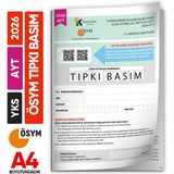 Karakutu Yayınları 2026 Yks-Ayt Ösym Tıpkı Basım Çıkmış Soru Kitapçığı (Video/pdf Çözümlü Türkiye Geneli Değerlendirme)