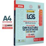 Karakutu Yayınları 2027 8.Sınıf Full LGS Altın Seri FULAS Din Kültürü ve Ahlak Bilgisi Çıkmış Soru Bankası Modüler Set