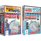 Karakutu Yayınları 2027 KPSS Lisans Önlisans (12+7) ÖSYM Çıkmış Soru Tıpkı Basım TG Dijital Çözümlü SET