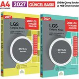 Karakutu Yayınları 2027 LGS 8.Sınıf Çıkmış ve MEB Örnek Sorular Matematik-FEN SAYISAL Çalışma Kitabı 2li Kitap SETİ