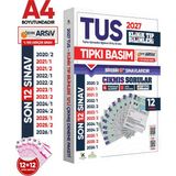 Karakutu Yayınları 2027 TUS Klinik Tıp Bilimleri ÖSYM Çıkmış Soru Tıpkı Basım Son 7 Yıl 12li Deneme Kitapçığı