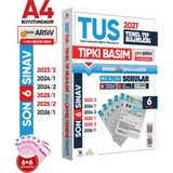 Karakutu Yayınları 2027 TUS Temel Tıp Bilimleri ÖSYM Çıkmış Soru Tıpkı Basım Son 4 Yıl 6lı Deneme Kitapçığı