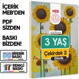 Karakutu Yayınları 3 Yaş Okul Öncesi Meb Etkinlik Kitabı Çekirdek 2 Eğlenceli ve Öğretici Aktiviteler