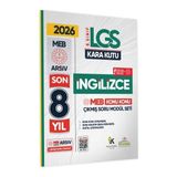 Karakutu Yayınları Kara Kutu 2026 LGS 8.Sınıf İNGİLİZCE Çıkmış Soru Modülü Video/PDF Çözümlü Eğitim Seti