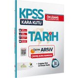 Karakutu Yayınları Kpss Önlisans-Ortaöğretim Tarihin Kara Kutusu 3.cilt Dijital Çözümlü Ösym Çıkmış Soru Bankası
