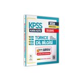 Karakutu Yayınları KPSSDIL4050 2026 Kpss Önlisans/ortaöğretim Türkçe Kara Kutu Dil Bilgisi Ösym Çıkmış Çözümlü Soru Bankası Özetli