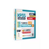 Karakutu Yayınları KPSSönlsnsORTPRGRF3vip4052 2026 Kpss Önlisans/ortaöğretim Türkçenin Kara Kutusu Paragraf 3 Vip Ösym Çıkmış Soru Bankası
