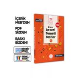Karakutu Yayınları MEB6.sınıfBTS1 2026 6.sınıf Meb Beceri Temelli Testler 1. Kitap Örnek Soru Bankası (Renkli Baskı) Baski Ücreti