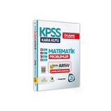 Karakutu Yayınları MEBAGSManGENKÜL10x3lüSET Kpss Önlisans-Ortaöğretim Matematik Kara Kutu 2.cilt Ösym Çıkmış Soru Bankası Dijital Çözümlü
