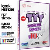 Karakutu Yayınları Ösym Yks-Tyt Mebi Ogm Deneme Paketi Güncel 10lu Fasikül Set (Online Seri Deneme Paketi)