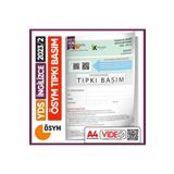 Karakutu Yayınları YDS 2023/2 ÖSYM Tıpkı Basım Çıkmış Soru Deneme Kitapçığı Video Çözümlü Türkiye Geneli