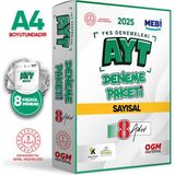 Karakutu Yayınları Yks-Ayt Mebi Online Güncel Sayısal 8li Seri Deneme Fasikül Paketi (A4 Boyut Renkli)