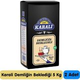 Karali Çay Karali Demliğin Bekledği Siyah Çay 5 kg 2 Paket - 10 kg