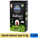 Karali Çay Karali Kahveci Çayı 5 kg 2 Paket - 10 kg