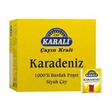 Karali Çay Karali Karadeniz Siyah Çay Bardak Poşet 1000*1,5 gr