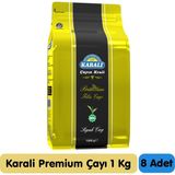Karali Çay Karali Premium Filiz Çay 1 kg 8 Paket - 8 kg