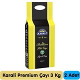 Karali Çay Karali Premium Filiz Çay 3 kg 2 Paket - 6 kg