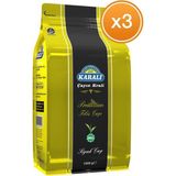Karali Çay Premium Filiz Siyah Çay 1000 gr x 3 Paket Doğal ve Kaliteli Seçenek - 1 kg