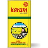 Karam Rafine Yemeklik Pamuk Yağı 5 lt Türkiye Menşeli Berrak Görünümlü Özellikli Yağ