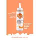 Karamel Aromalı Tatlı Sosu 330 Gr - Waffle & Krep & Pankek Sosu
