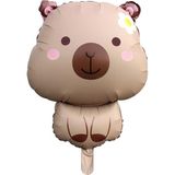 Karamel Capybara Folyo Balon 71X 48 cm