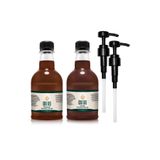 Karamel & Fındık Aromalı Kahve & Meyve Şurubu 2 x 300 ml.