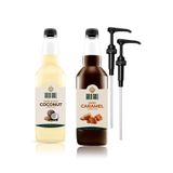 Karamel & Hindistan Cevizi Aromalı Kahve & Meyve Şurubu 2 x 700 ml.