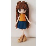 Karamelim Bebek Amigurumi Organik Oyuncak