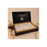 Karan Şekerleme Biga Cevizli Lokum 400 gr – Hediyelik Premium Siyah Kutu |