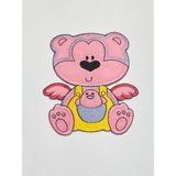 Karan Tuhafiye Bebek Battaniye Aplikesi / Bebek ve Çocuk Aplikesi - Pembe