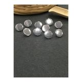 karan tuhafiye Bluz Gömlek Düğmesi Unisex Metal Para Model Gümüş 10 Lu Set