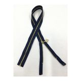 karan tuhafiye Demir Diş Mont Hırka Yelek Fermuarı 80 Cm Lacivert No:5, mk129
