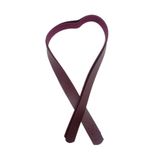 karan tuhafiye Dikmeli Spor Sap/Çanta Sapı/Deri Dikmeli Sap 70 Cm, bordo