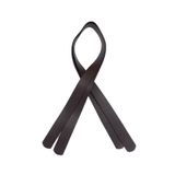 karan tuhafiye Dikmeli Spor Sap/Çanta Sapı/Deri Dikmeli Sap 70 Cm, kahve