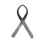 karan tuhafiye Dikmeli Spor Sap/Çanta Sapı/Deri Dikmeli Sap 70 Cm, silver