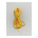 karan tuhafiye floş ip/sıçan kuyruğu/bileklik ipi/abiye sırt bağlama ipi / 2 mm 5 metre, Sarı 1