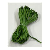 karan tuhafiye Floş Ip/Sıçan Kuyruğu/Bileklik Ipi/Abiye Sırt Bağlama Ipi / 2 Mm 5 Metre, yeşil1