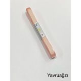 Karan Tuhafiye Grogren Kurdele 10 mm ( 1 cm ) / 10 Metre - Kirli Yavruağzı