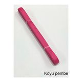 karan tuhafiye Grogren Kurdele 10 mm (1 cm) / 10 Metre, koyu pembe