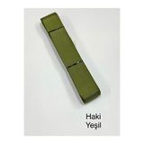 karan tuhafiye Grogren Kurdele 30 mm (3 cm) / 10 Metre, haki yeşil