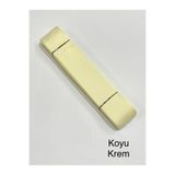 karan tuhafiye Grogren Kurdele 30 mm (3 cm) / 10 Metre, Koyu Krem