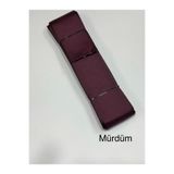 karan tuhafiye Grogren Kurdele 40 mm (4 cm) / 10 Metre, mürdüm
