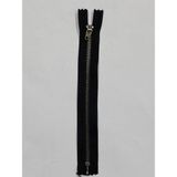 Karan Tuhafiye Kot Pantolon Fermuarı / Demir Diş Pantolon Fermuarı / Siyah Oksit Diş 18 cm