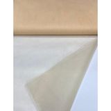 Karan Tuhafiye Petek Tül /araba Süs, Bohça Süs, Nişan Bohça Süs, Kapı Süsü Tülü/ 100CMX150CM/ 1metre - 100 cm - Somon