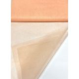 Karan Tuhafiye Petek Tül /araba Süs, Bohça Süs, Nişan Bohça Süs, Kapı Süsü Tülü/ 100CMX150CM/ 1metre - 100 cm - Yavruağzı